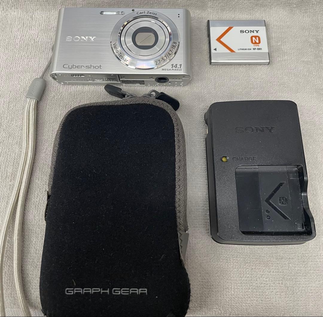 『美品』SONY Cyber-shot DSC-W320 14.1メガピクセル