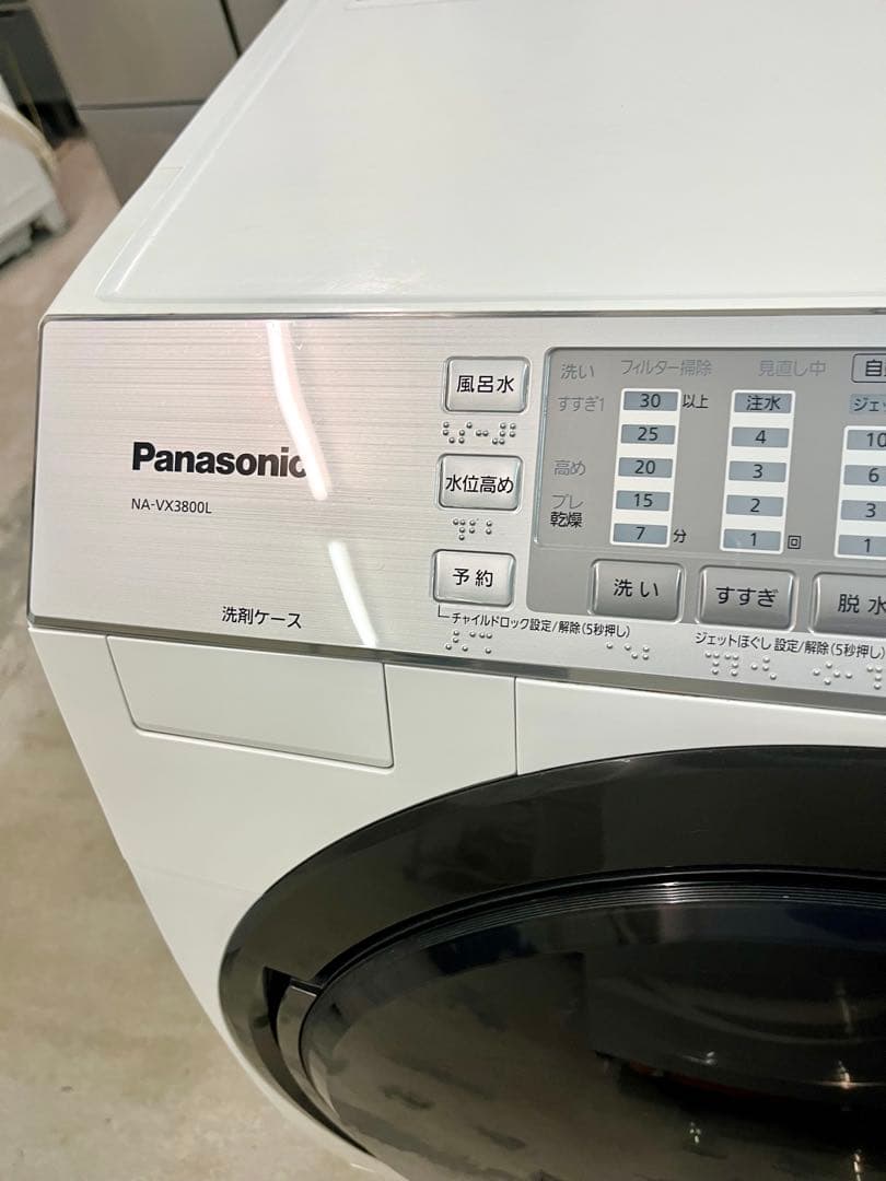 2017年式 10kg / 6kg パナソニック 全自動ドラム式洗濯乾燥機
