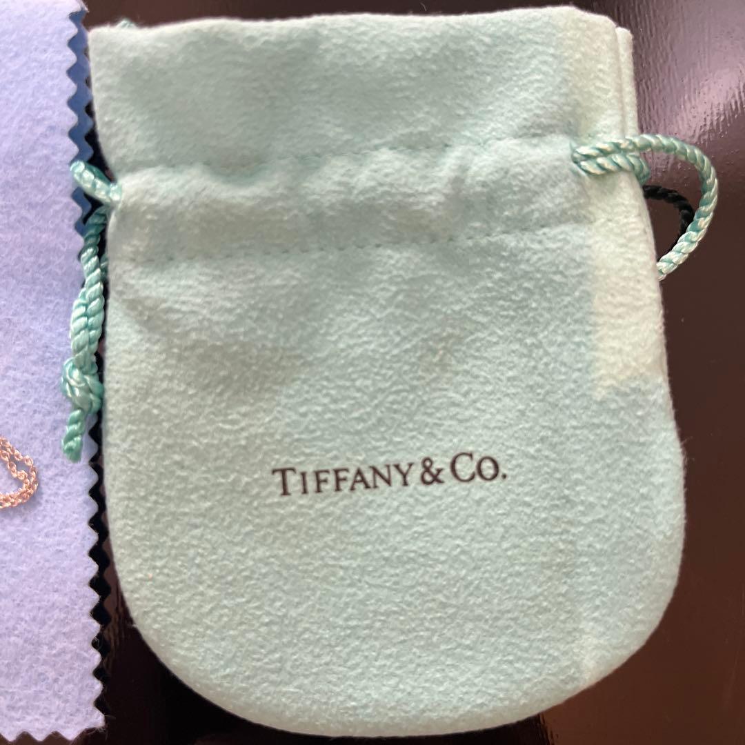 【1月末まで】美品ティファニー ラビングハートネックレス シルバー925 巾着付