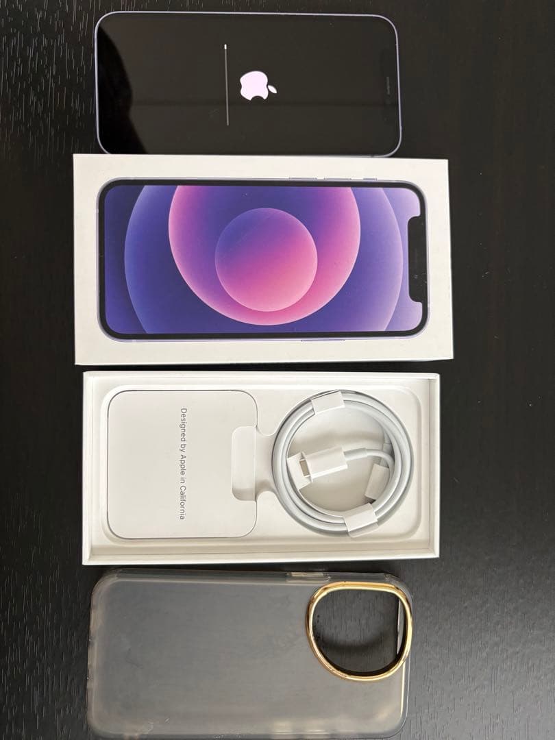 iPhone12mini パープル