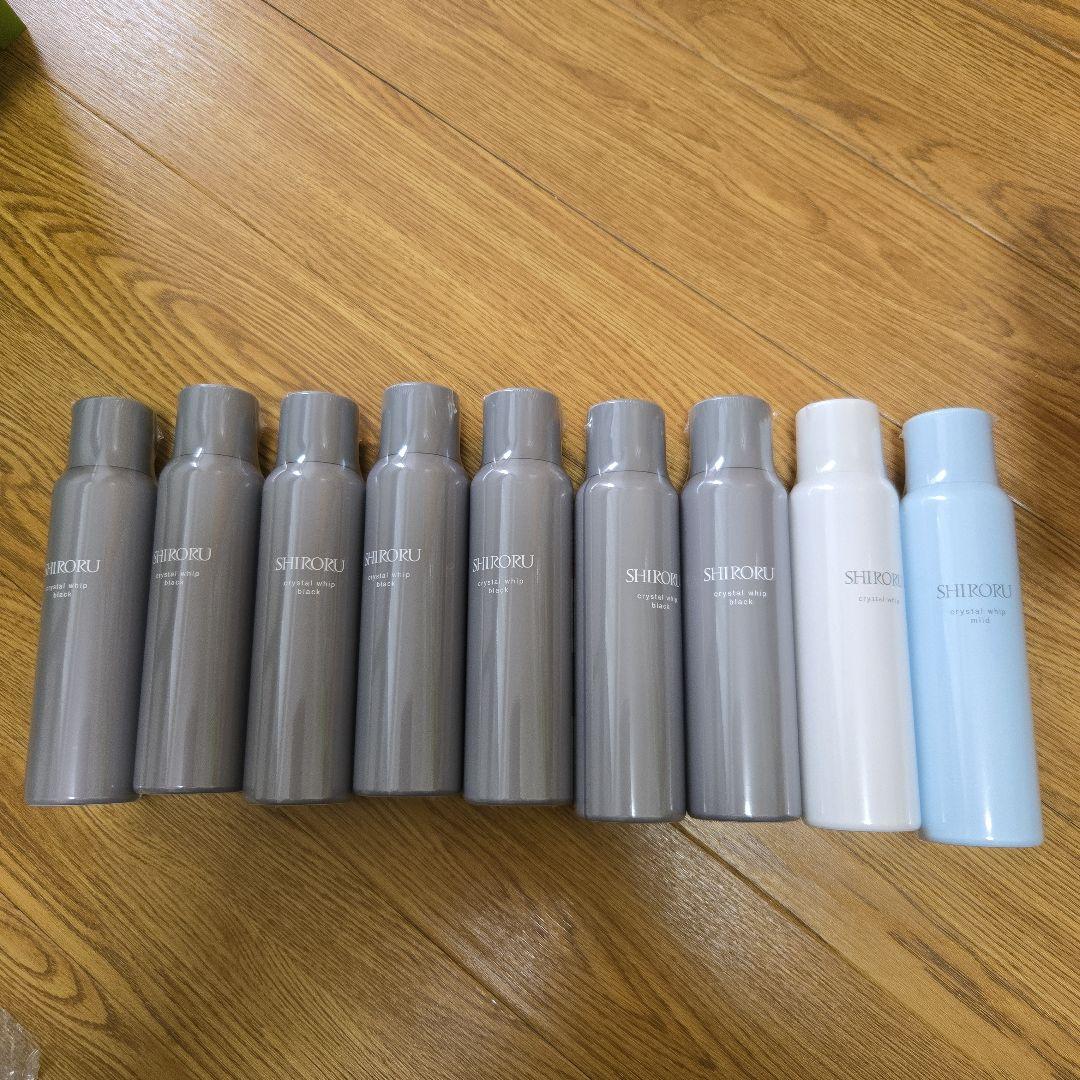 シロル クリスタルホイップ ブラック ノーマル マイルド 9本セット