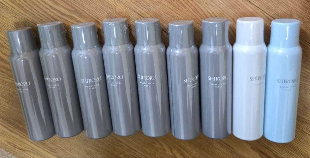 シロル クリスタルホイップ ブラック ノーマル マイルド 9本セット