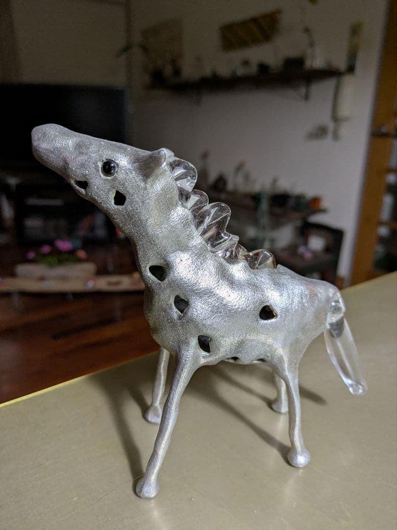 細見博子　アート作品　干支馬