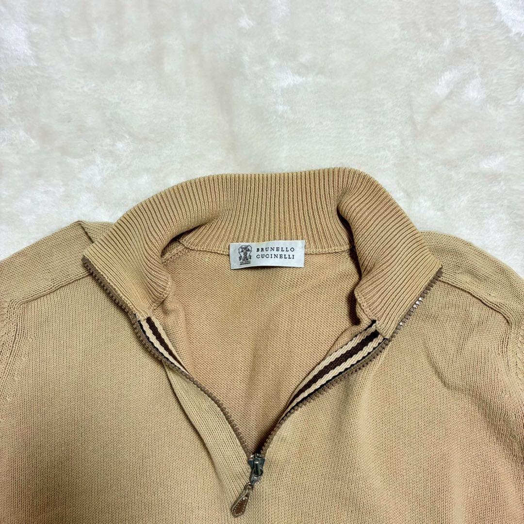 BRUNELLO CUCINELLI ブルネロクチネリ ハーフジップニット S