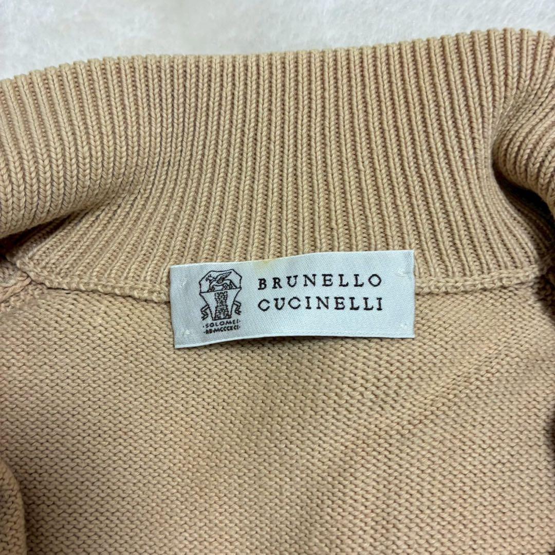 BRUNELLO CUCINELLI ブルネロクチネリ ハーフジップニット S