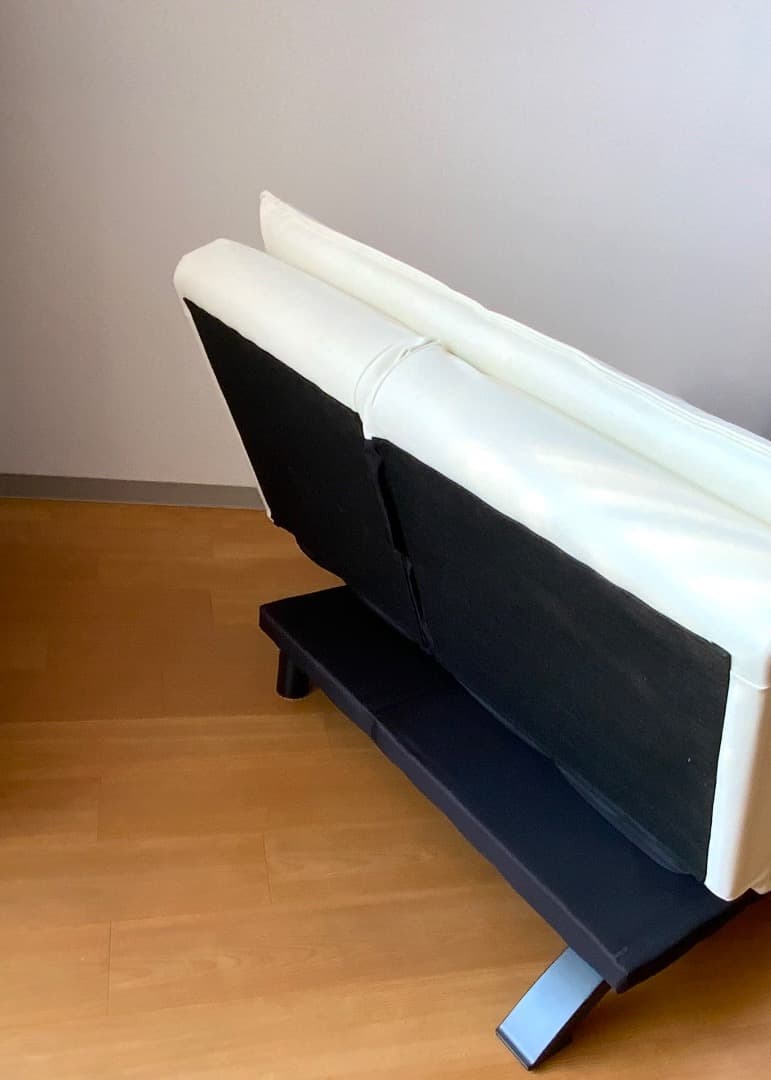 ニトリ ソファベッド　アイボリー　(Nシールド)