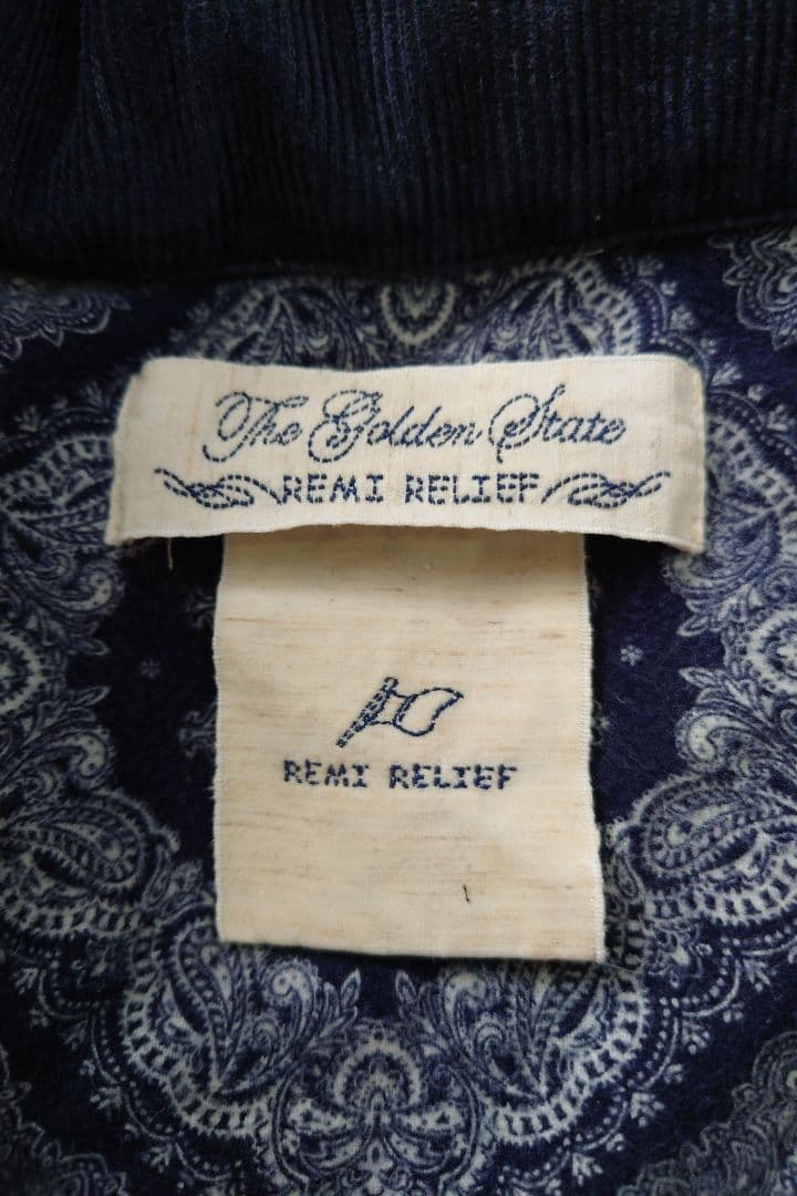 レミレリーフ (REMI RELEAF) デニム ダウンジャケット Lサイズ