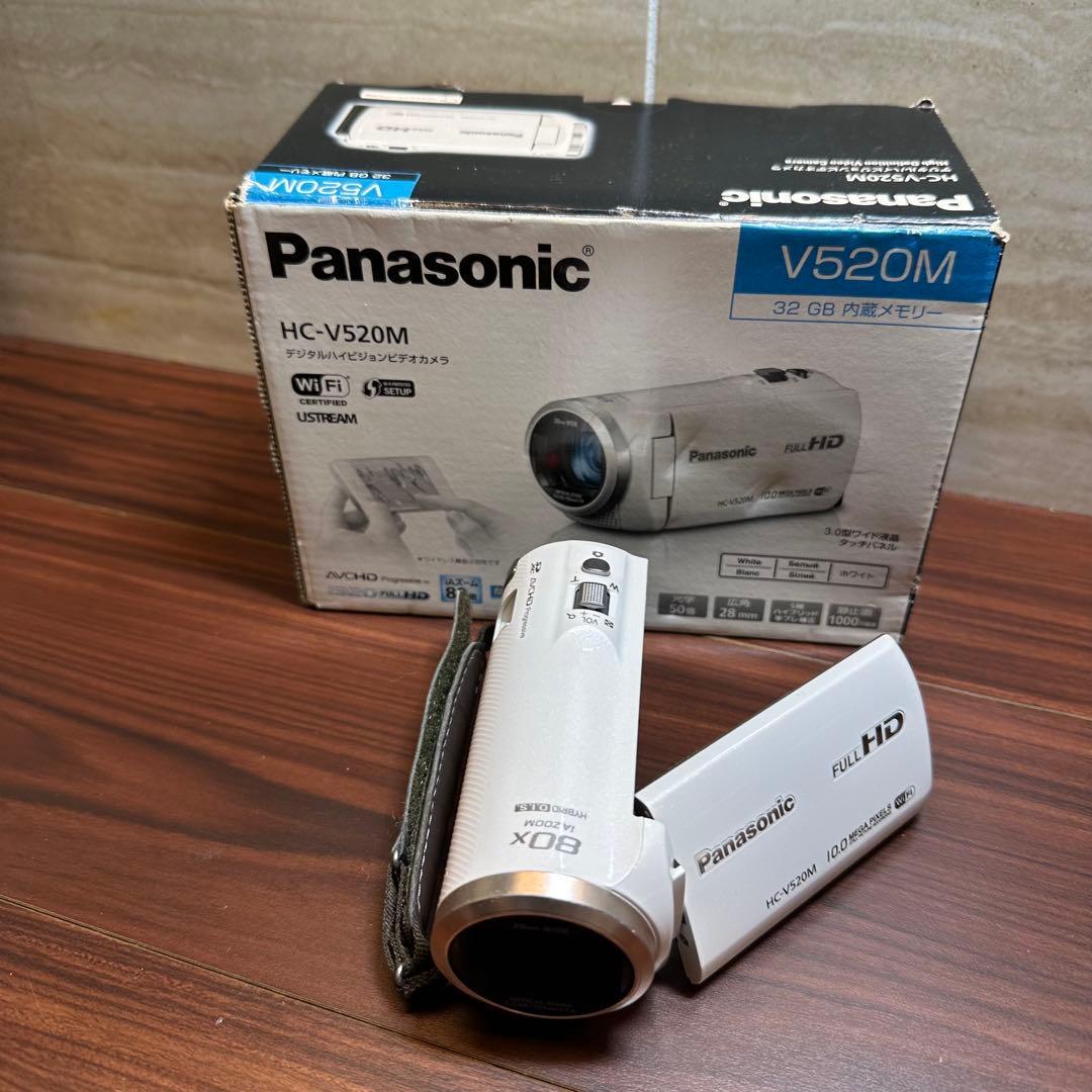 Panasonic HC-V520M ビデオカメラ 5340