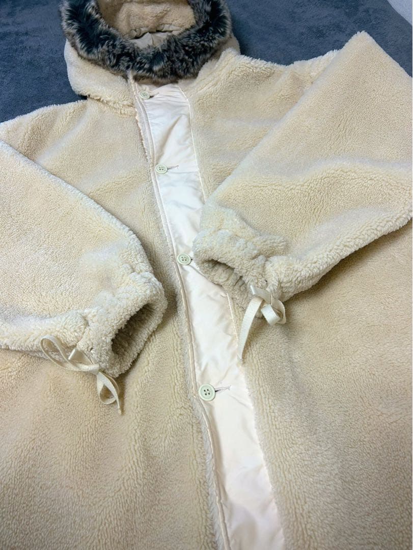 ハイク HYKE HOODED ボアフードコート ボアコート　サイズ3