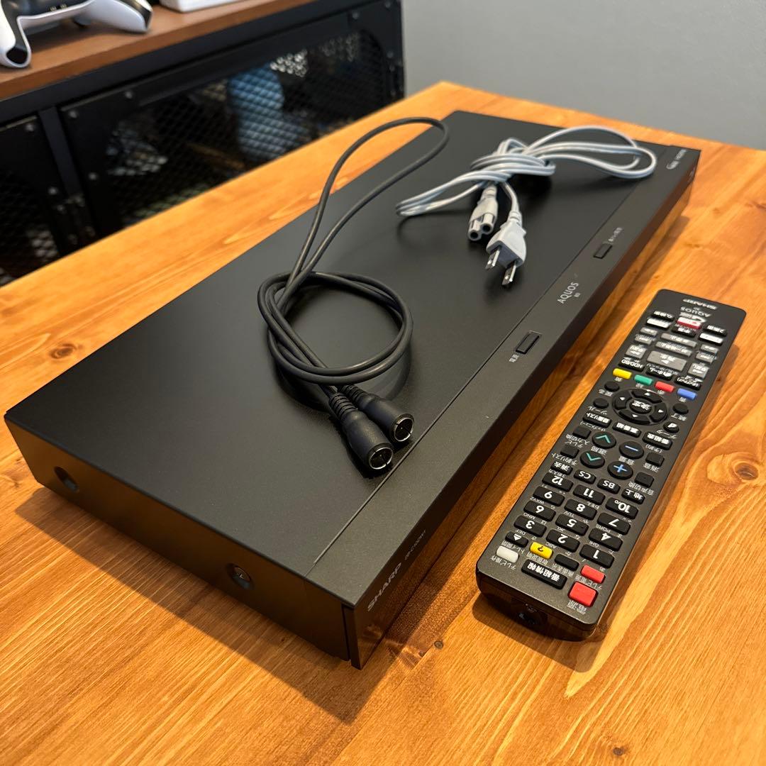 シャープ ブルーレイレコーダー ブラック 2B-C10DW1