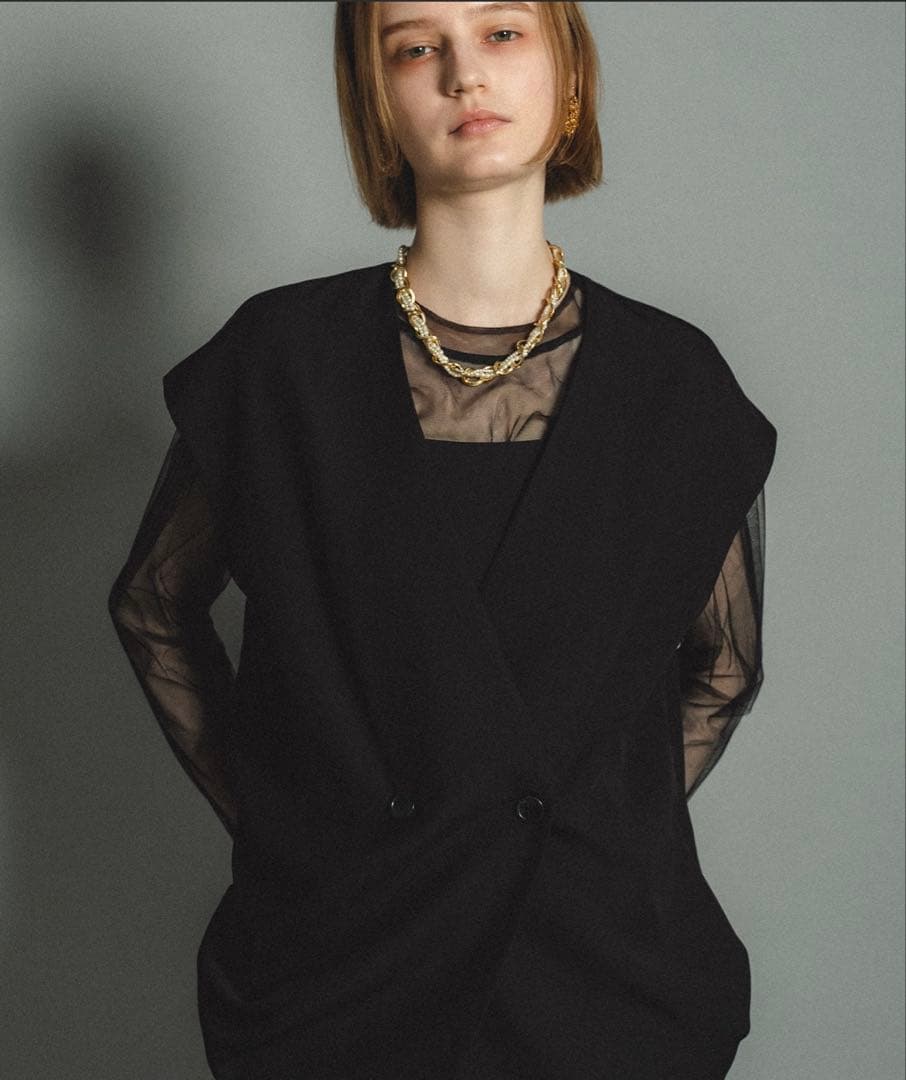 Manish vest setup etUNIVER結婚式パンツドレス3点セット