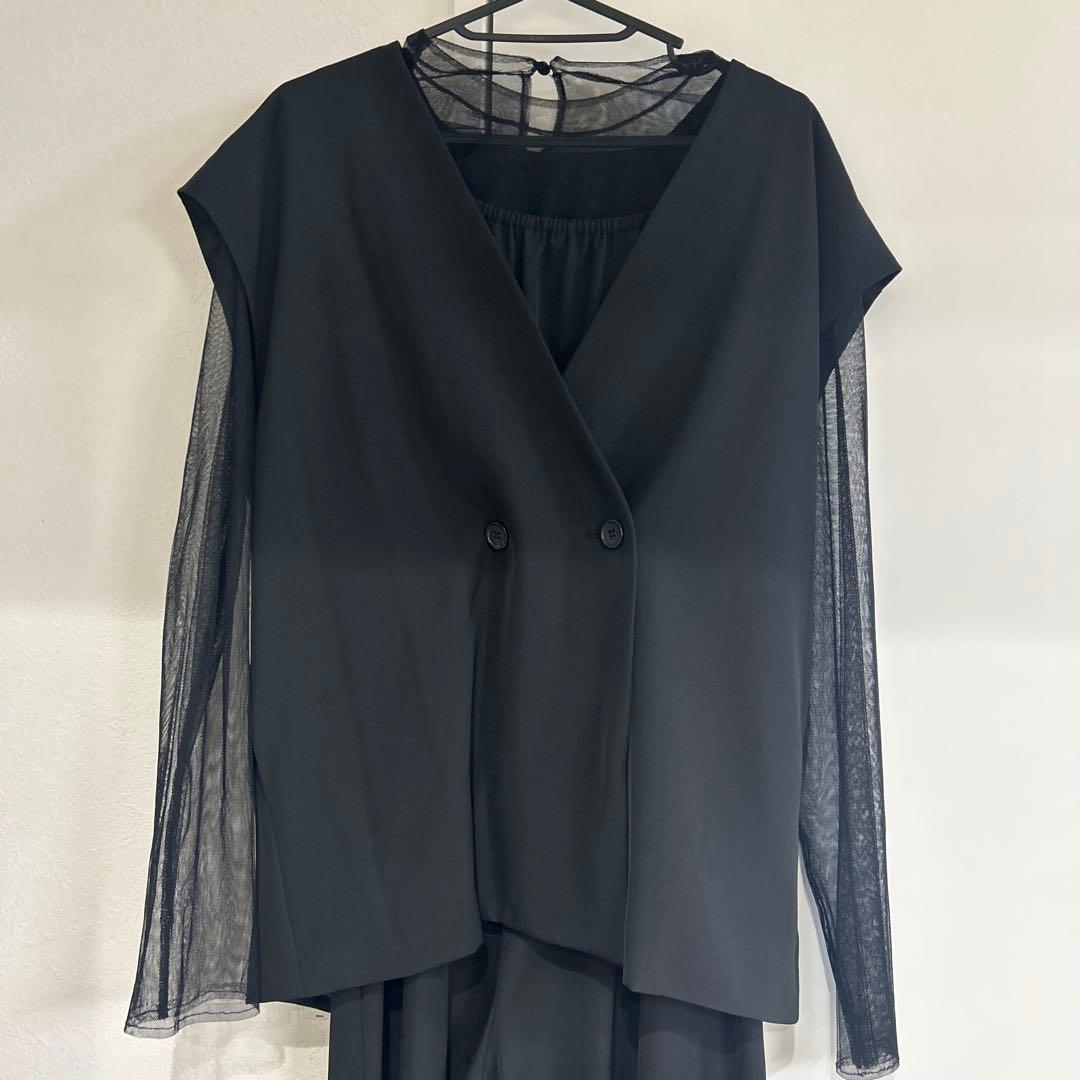 Manish vest setup etUNIVER結婚式パンツドレス3点セット