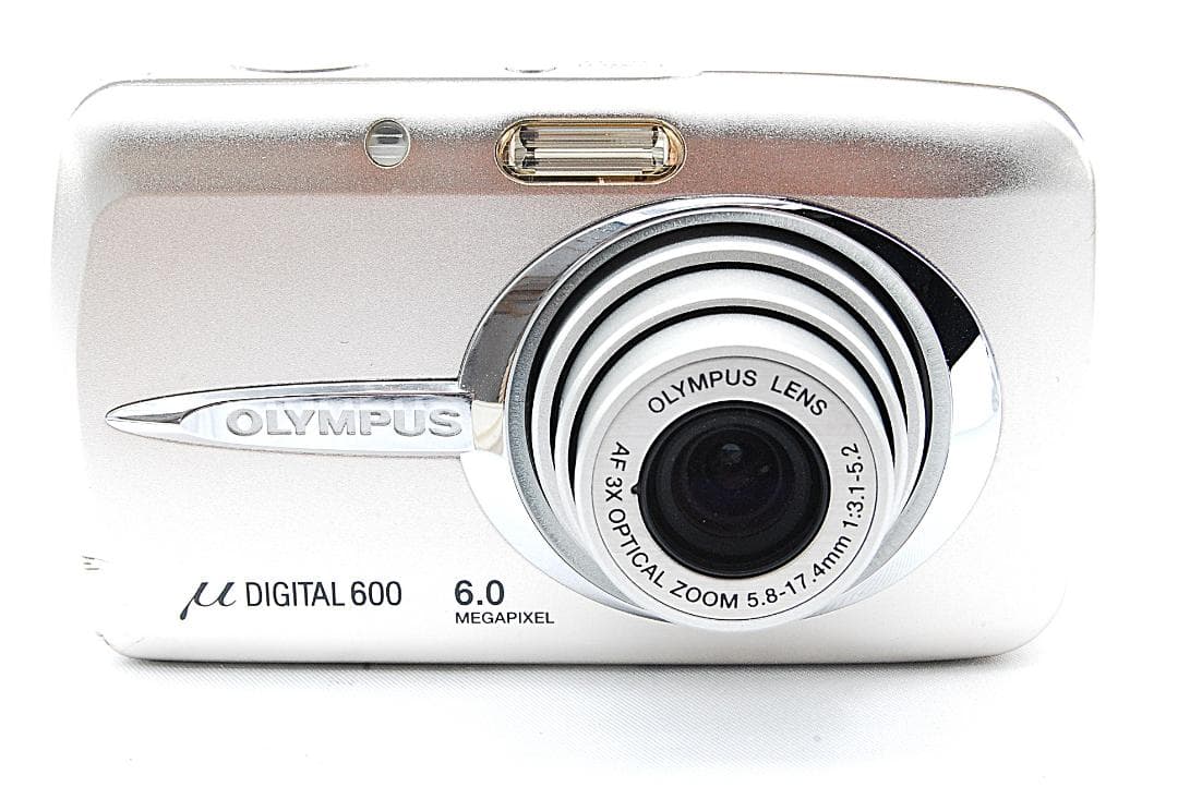 【極上美品】OLYMPUS μミュー600 動作確認済バッテリー新品 30004