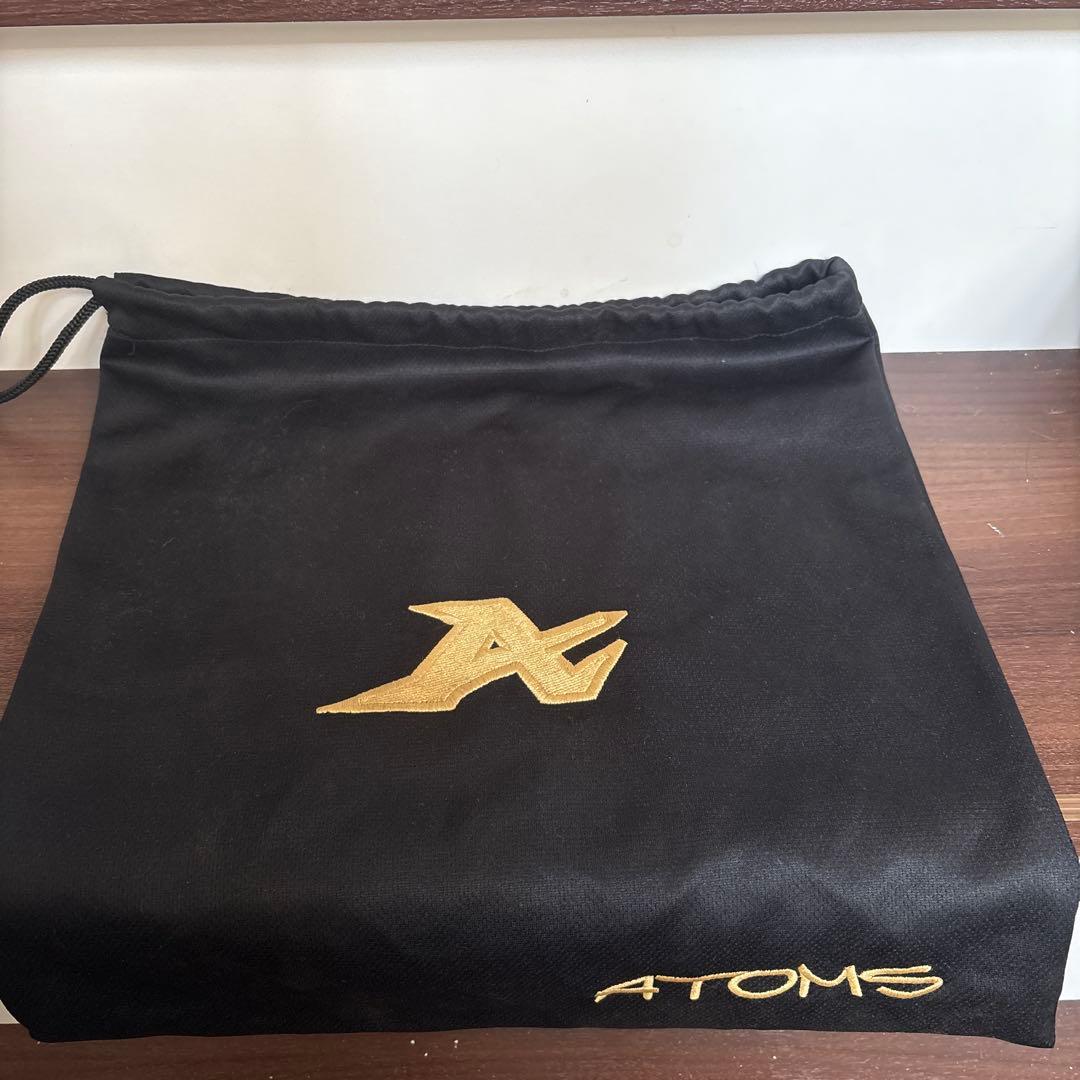 ATOMS 軟式グローブ オレンジ