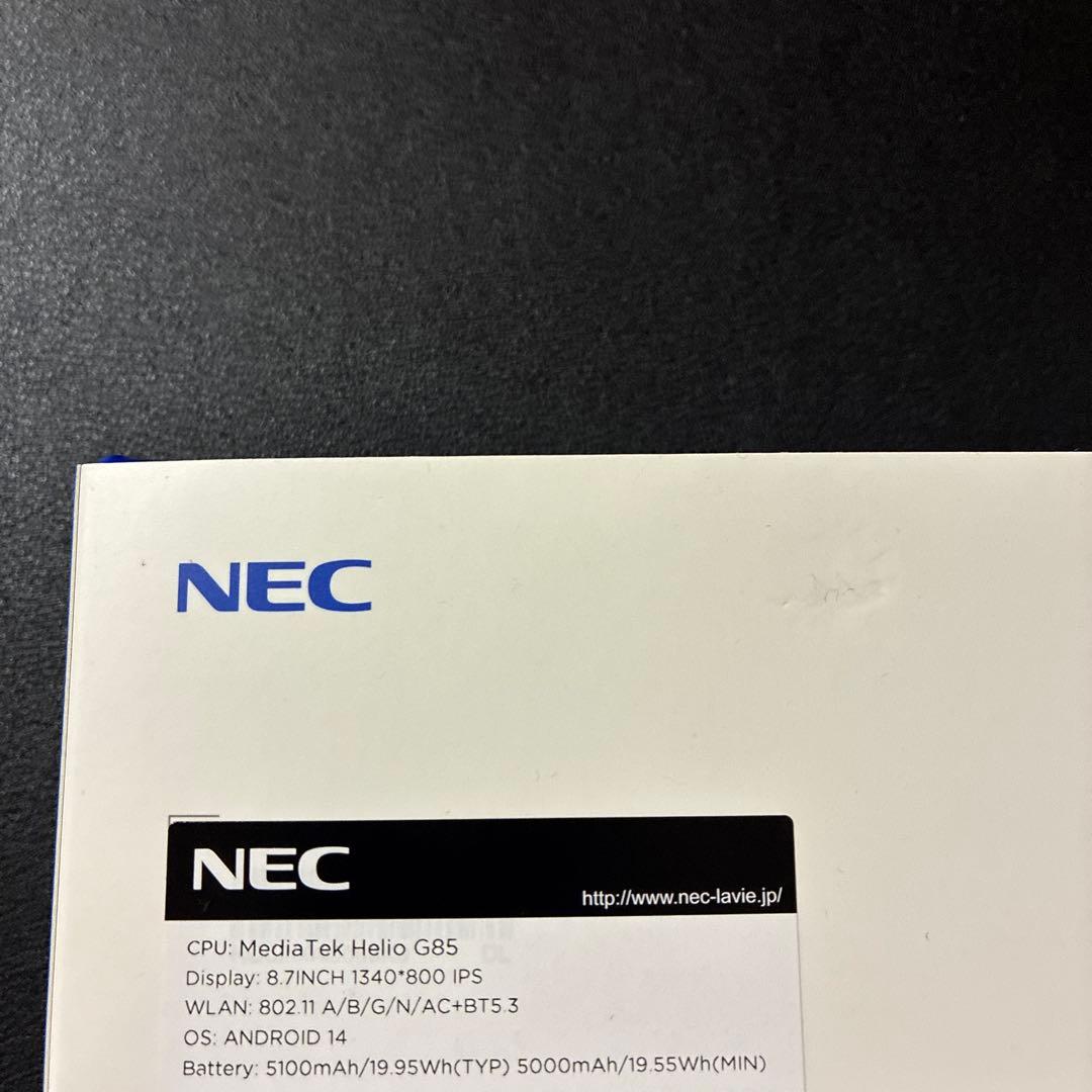 nec lavie tab t8 タブレット