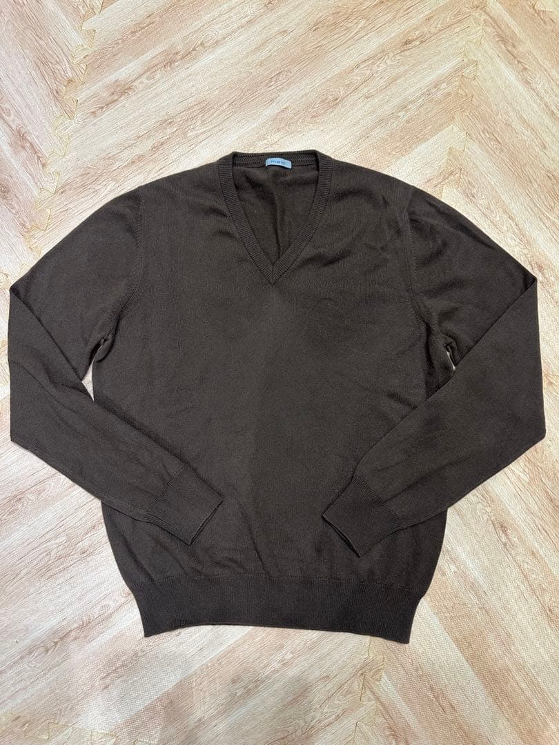 マーロ　ニットカシミヤ　ブラウン