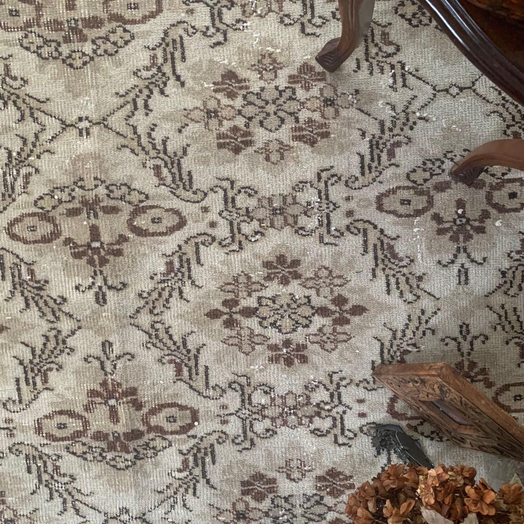 ぼーるちゃん様　超大判　262×167 モロッカンタイル　トルコヴィンテージラグ