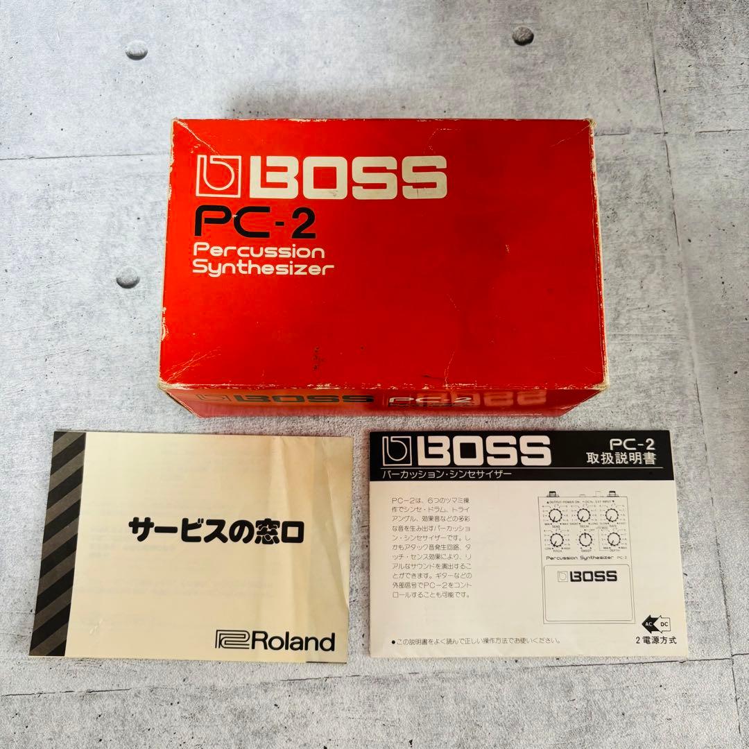 希少 BOSS PC-2 デジタル パーカッションシンセサイザー 機材