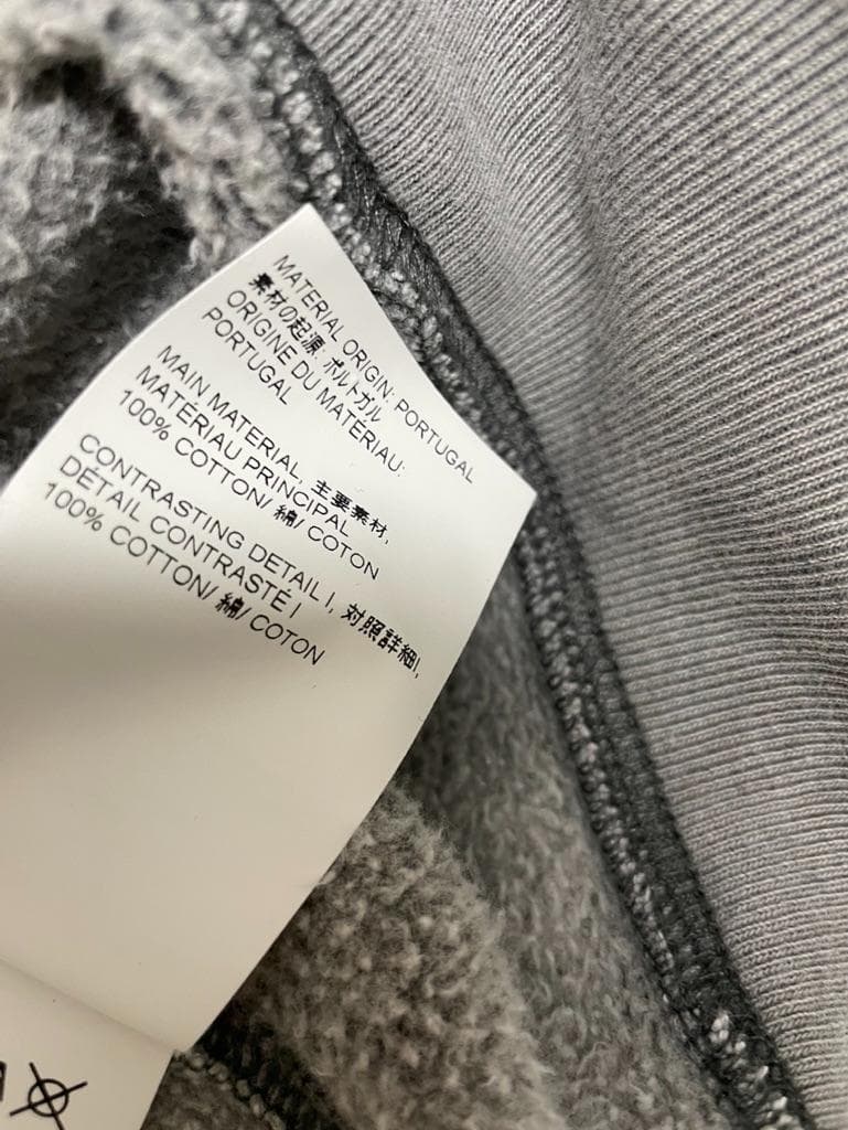 ★24SS OUR LEGACY グレー クルーネック スウェット シャツ 44