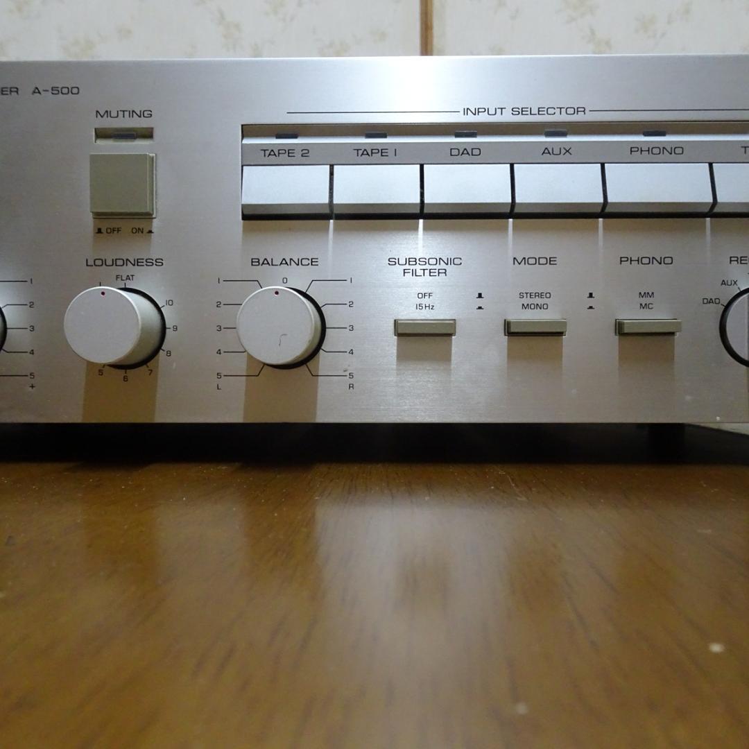 プリメインアンプ　YAMAHA A-500
