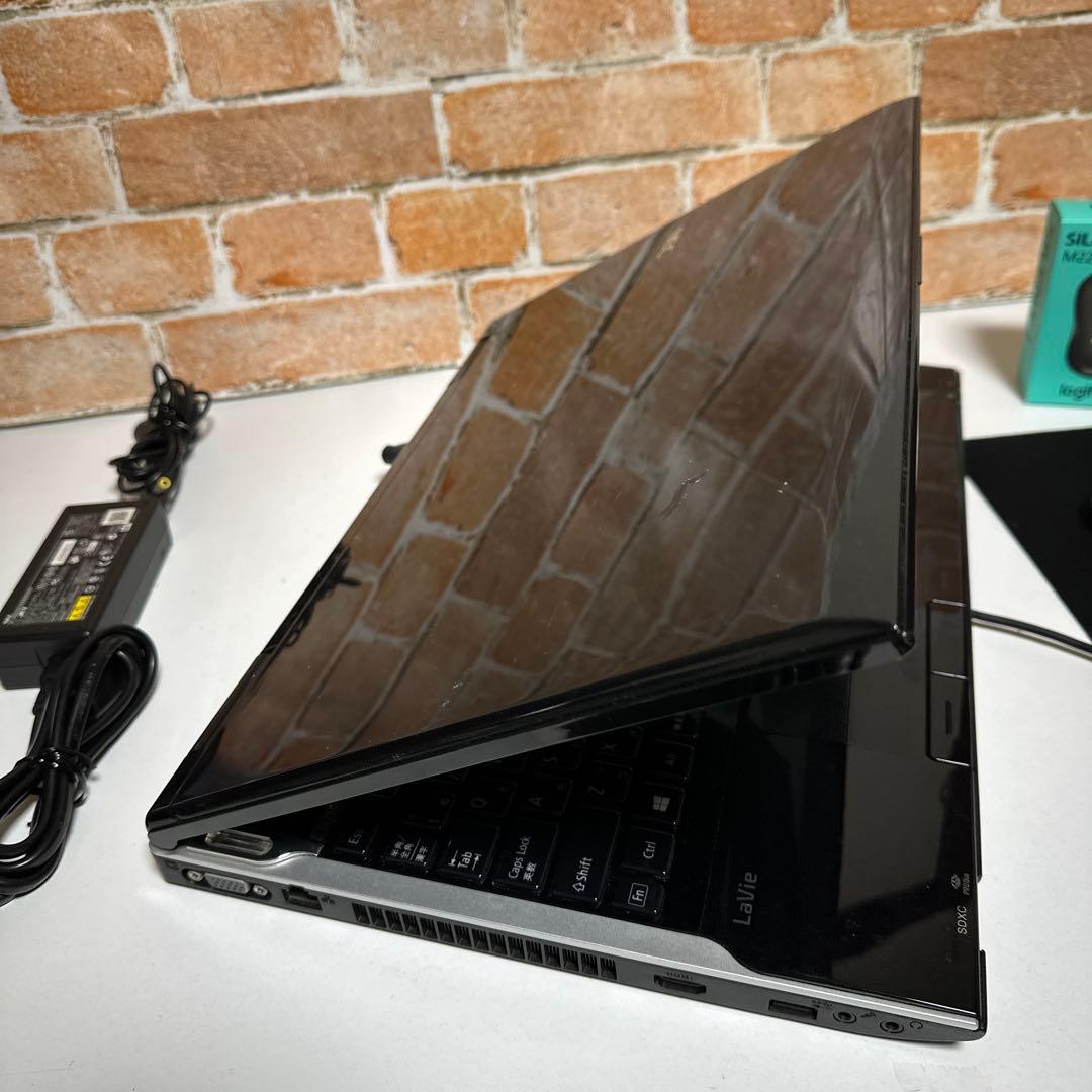 NECノートPC Core i7 SSD256GB Windows11オフィス付