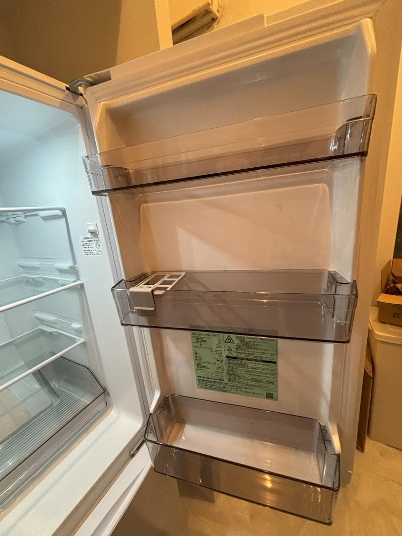 TOSHIBA(東芝) 冷蔵庫 幅47.9㎝ 170L GR-V17BS(W)