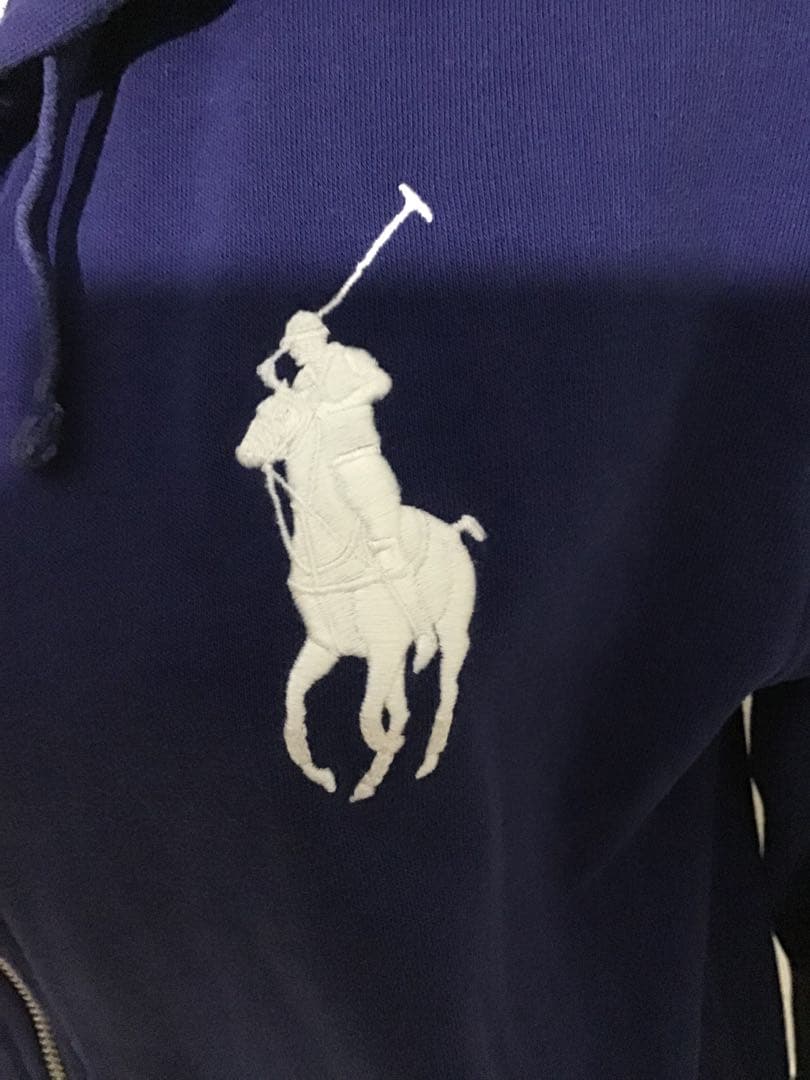 ★ラルフローレン★Y2K ビッグポニー パーカー ネイビー
