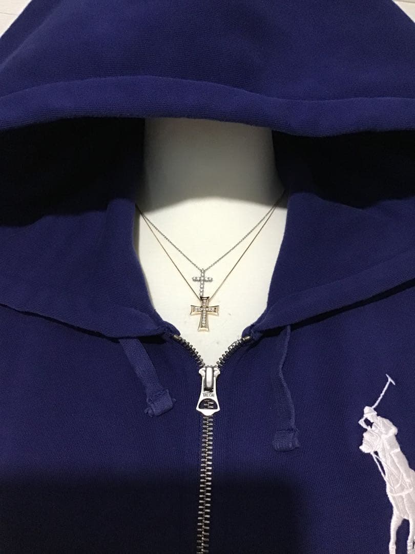 ★ラルフローレン★Y2K ビッグポニー パーカー ネイビー