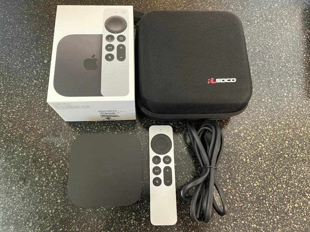 第3世代 Apple TV 4K 64GB MN873J/A（専用ケース付）
