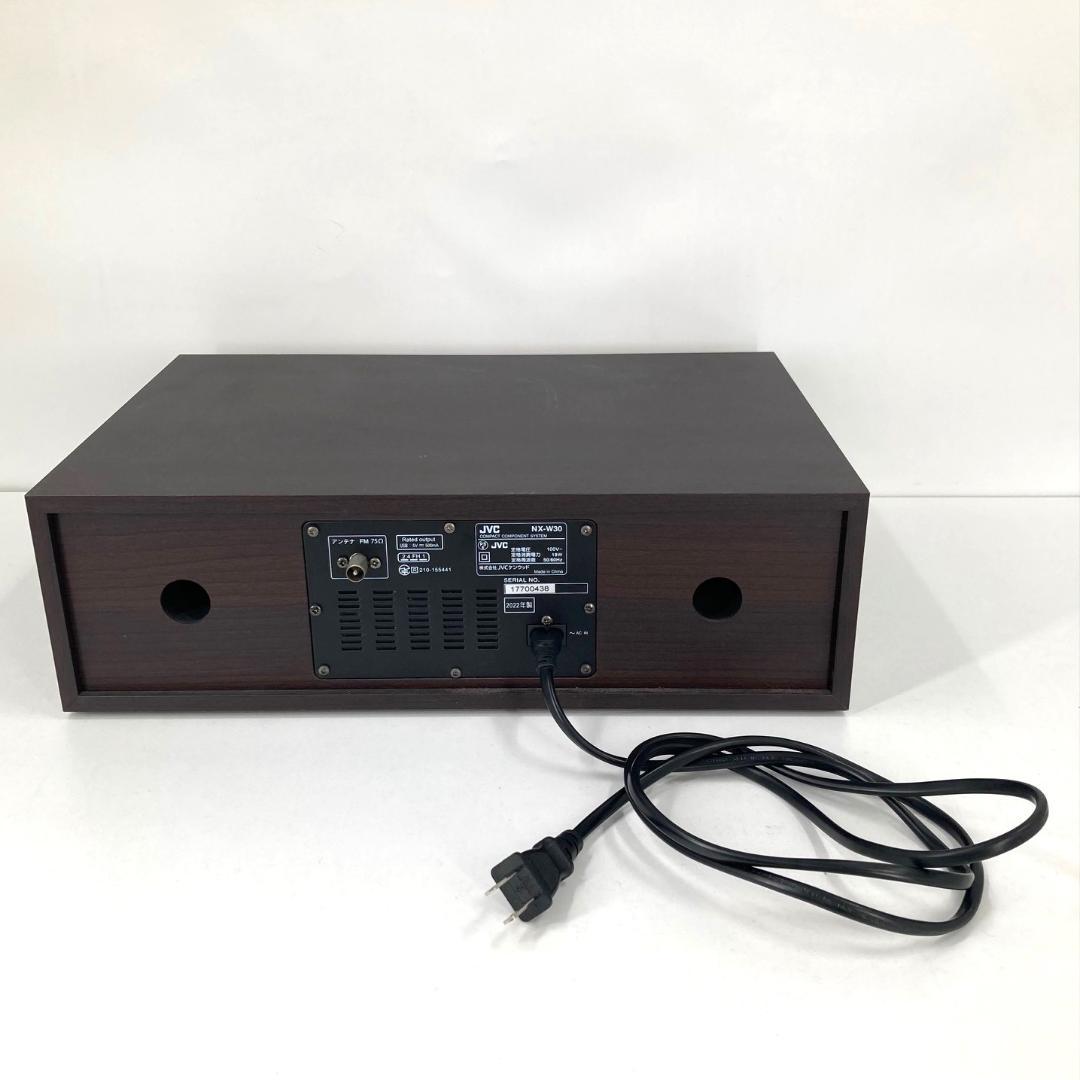 JVCケンウッド　コンパクトコンポーネントシステム　NX-W30