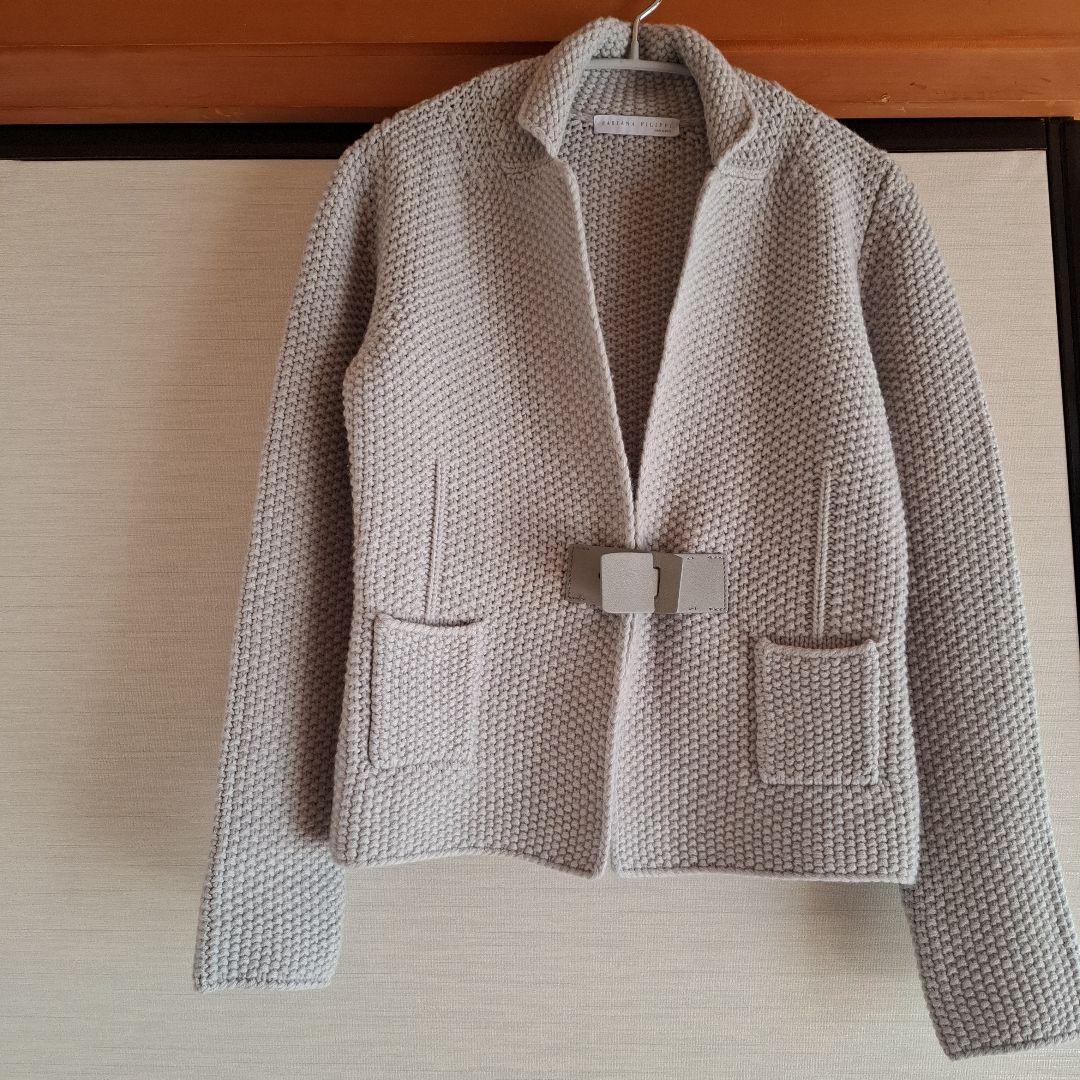 ファビアナのニットジャケット