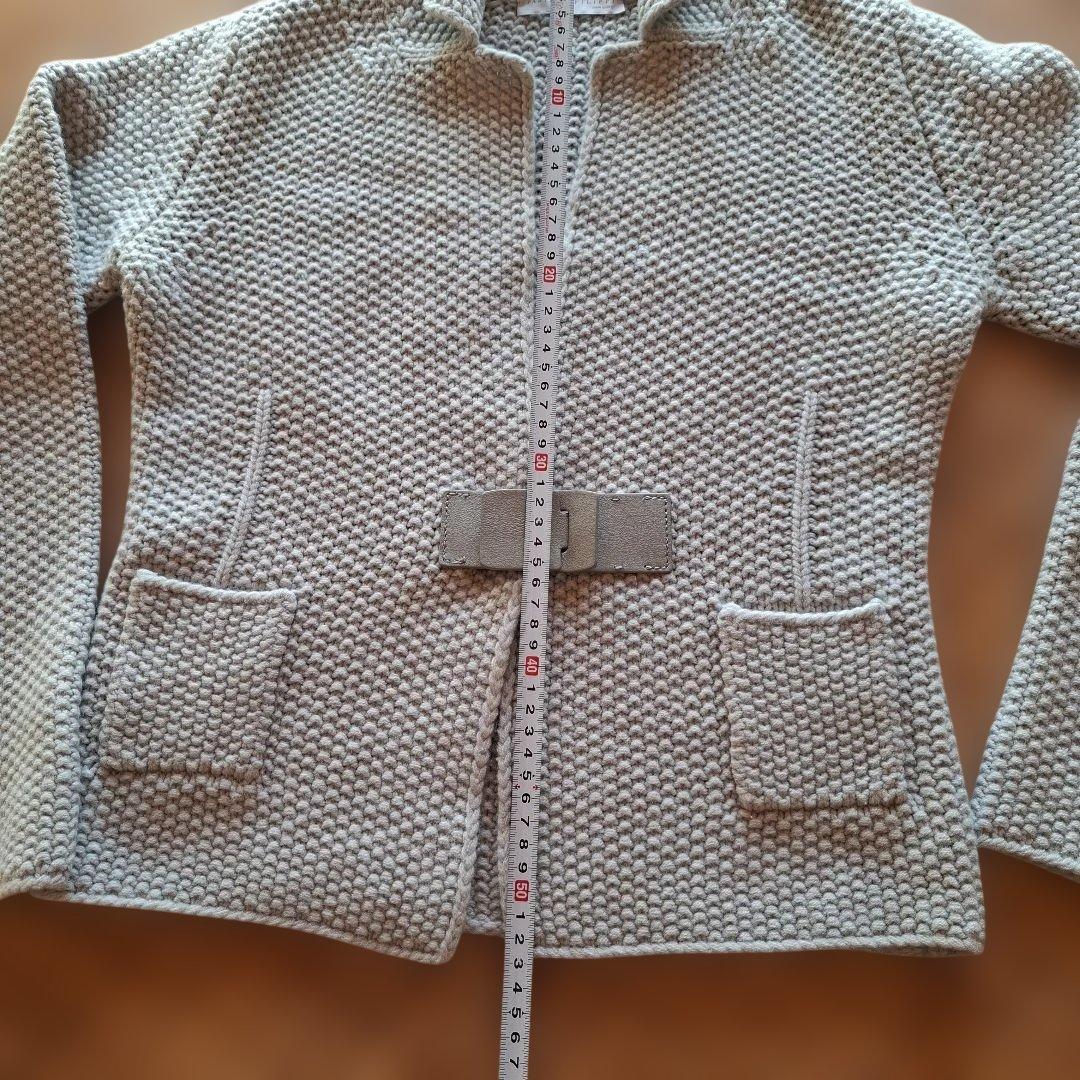 ファビアナのニットジャケット