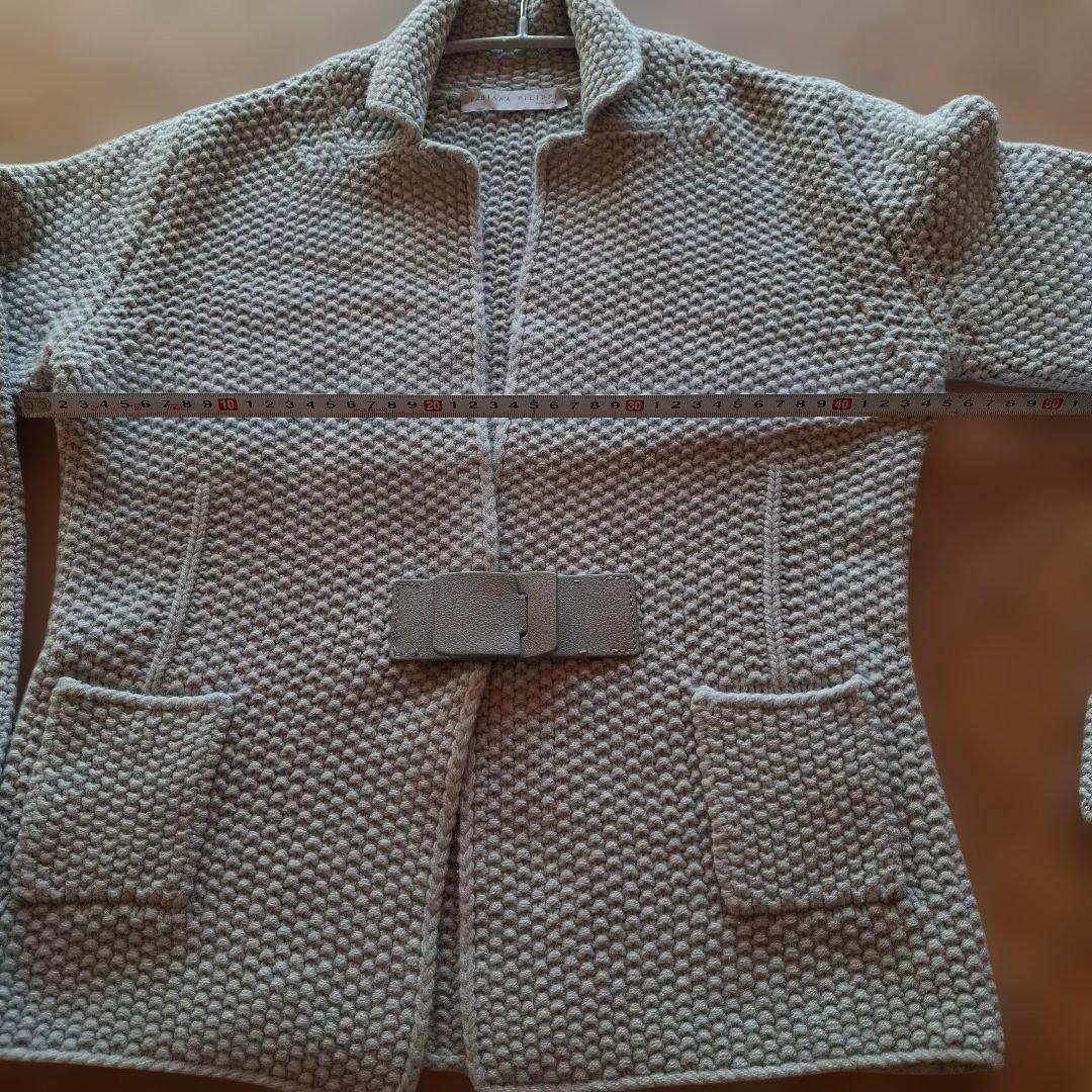 ファビアナのニットジャケット