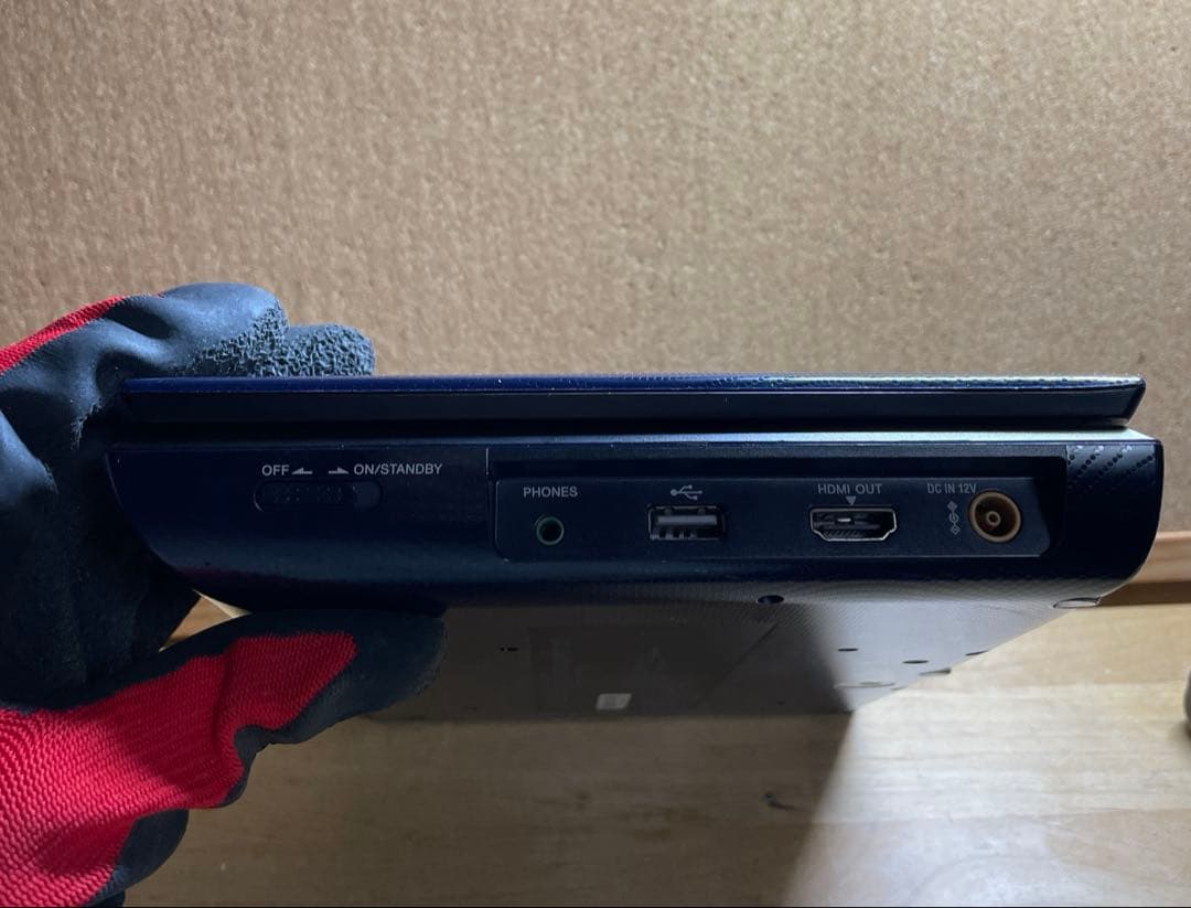 SONY 9インチ ポータブルDVD・ブルーレイプレーヤー/BDP-SX910