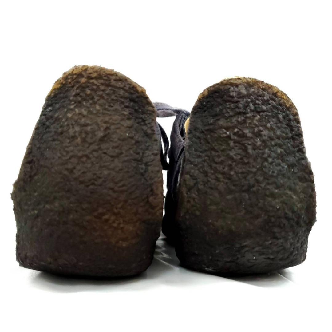 クラークスオリジナルズ　ナタリー　スエード　ブラック　モカシン　UK6.5