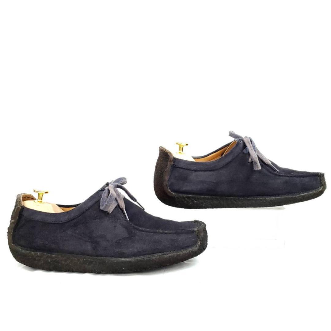 クラークスオリジナルズ　ナタリー　スエード　ブラック　モカシン　UK6.5