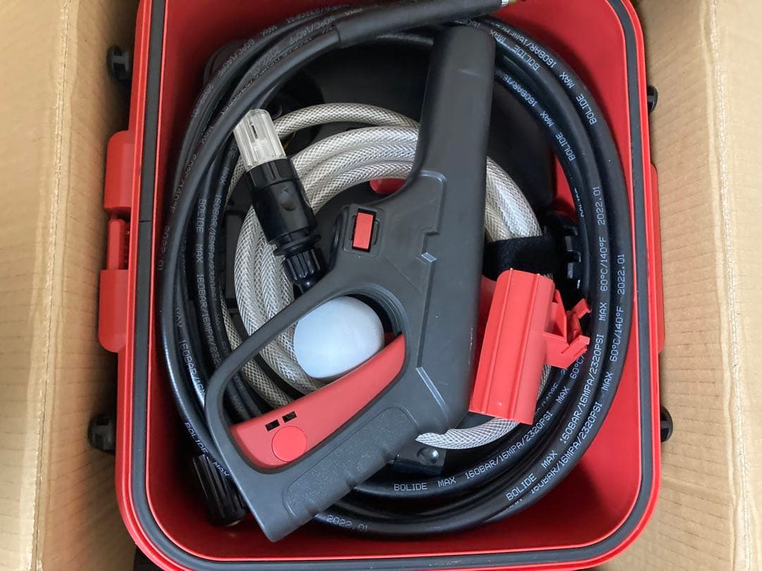 UBERMANN 36V充電式高圧洗浄機