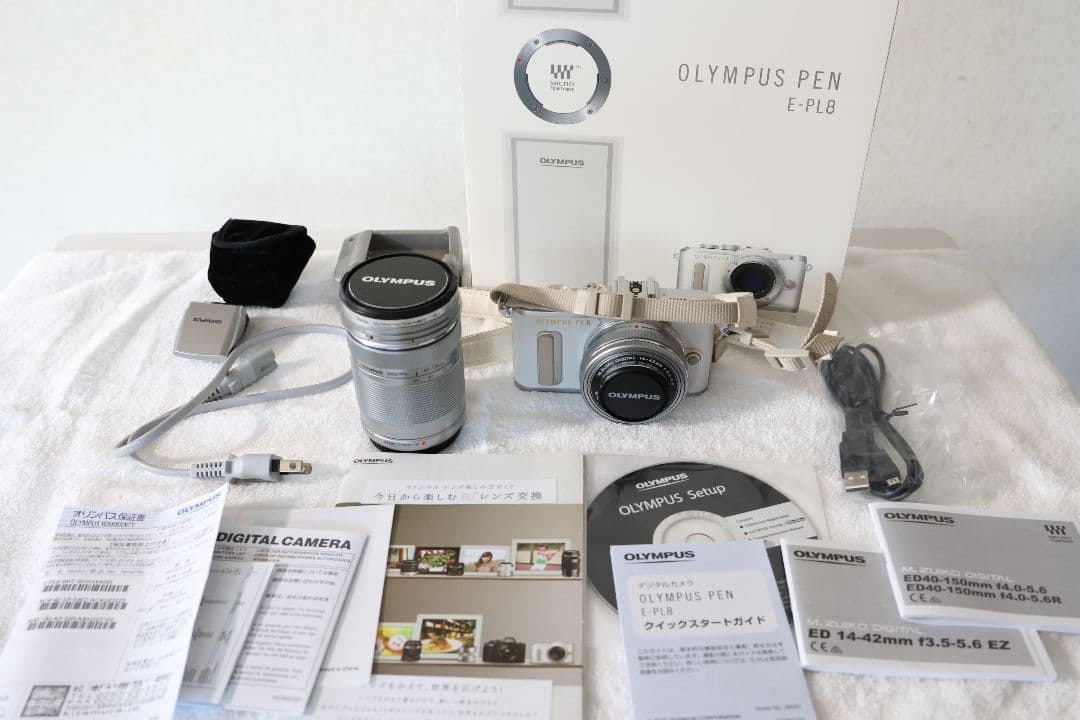 OLYMPUS PEN E-PL8 ダブルズームキット