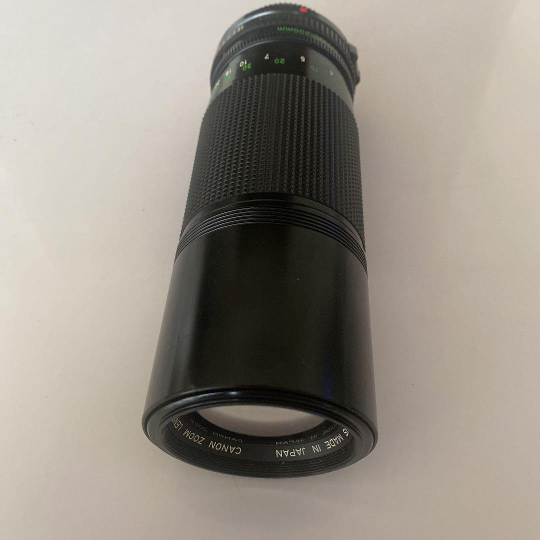 レンズ(単焦点) Canon zoom lens FD 100-200mm 1:5.6