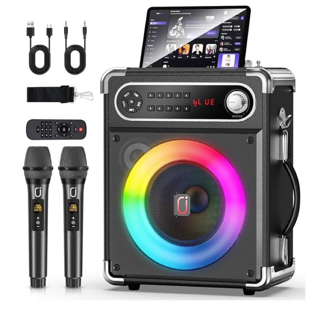 10451JYX スピーカーセット 拡声器 ワイヤレスマイク２本