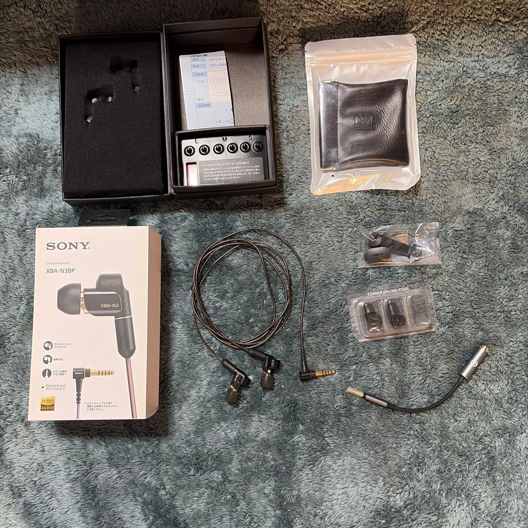 Sony XBA-N3BP 有線イヤホン 4.4mm バランス接続