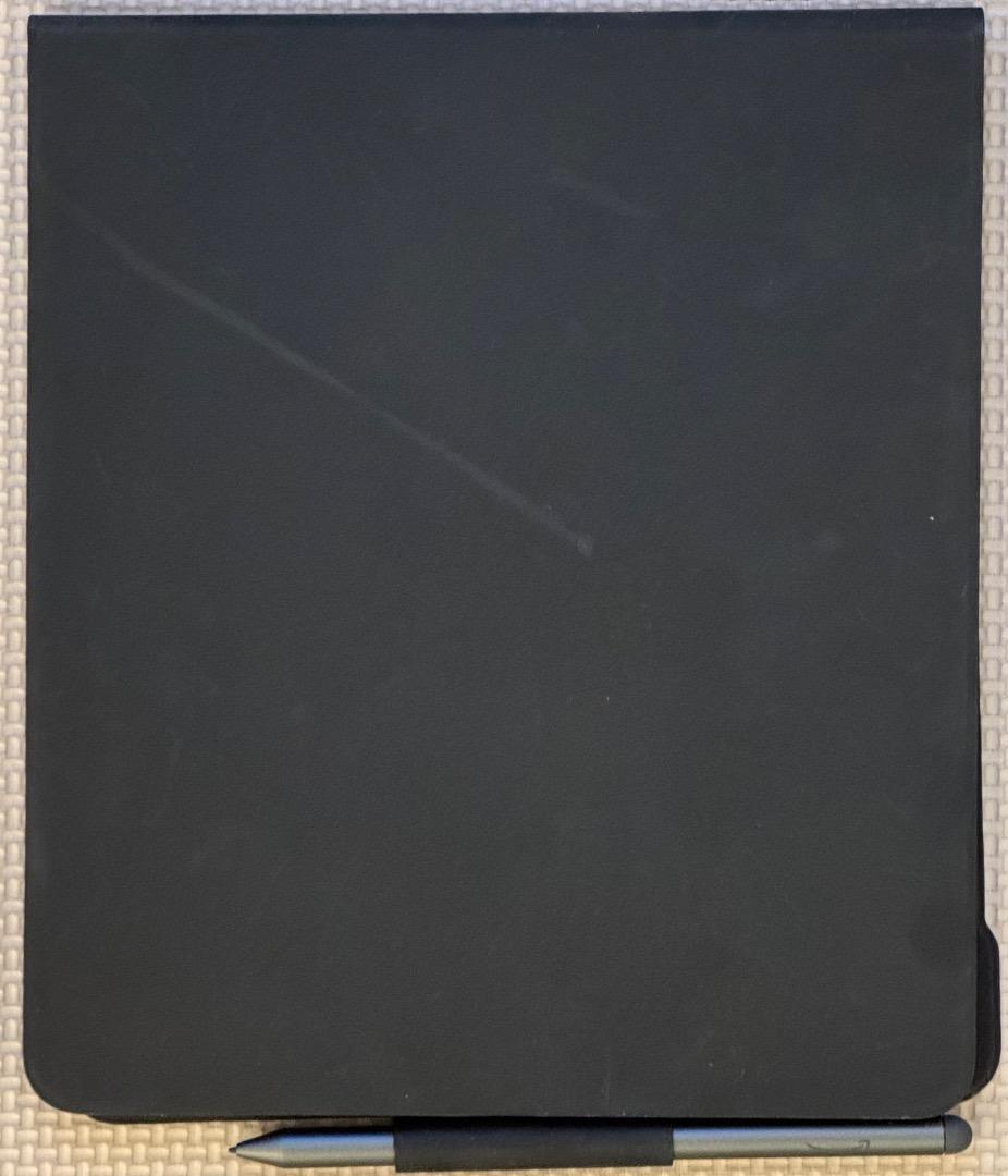 Kindle Scribe Notebook Design 純正レザーカバー付き