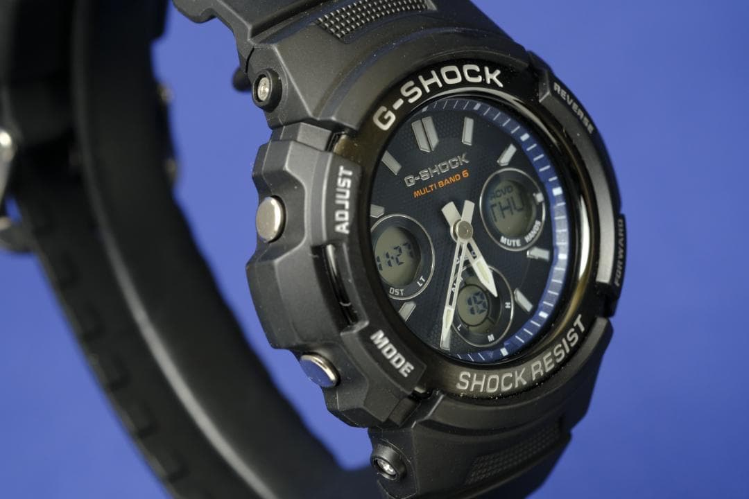 【良品】CASIO G-SHOCK AWG-M100SB 箱あり(129)