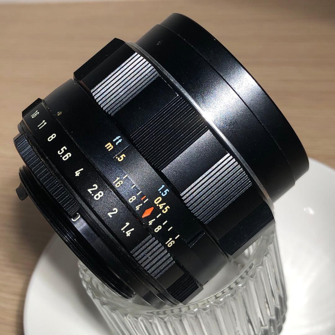 PENTAX SMC TAKUMAR 50mm f1.4 m42マウント