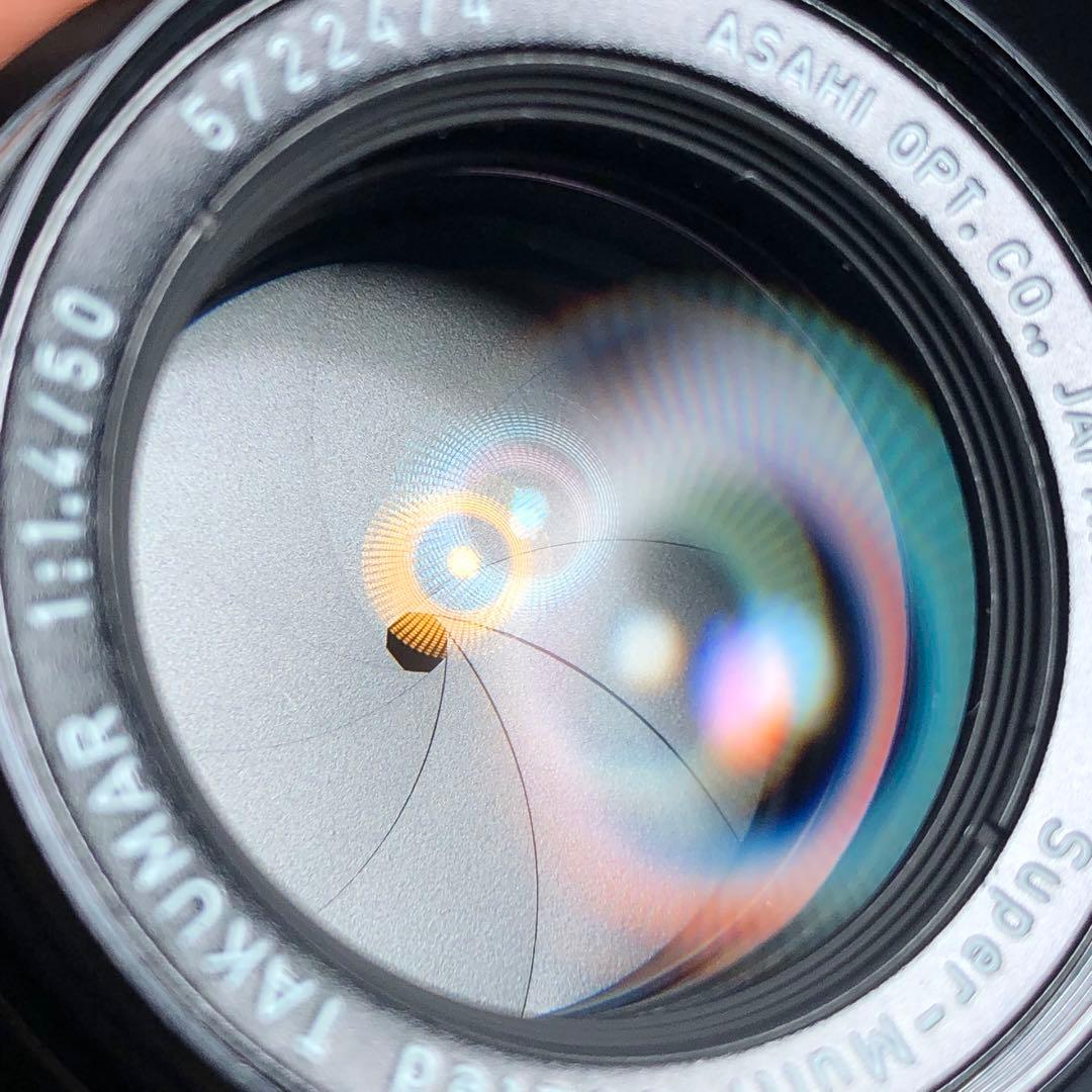 PENTAX SMC TAKUMAR 50mm f1.4 m42マウント