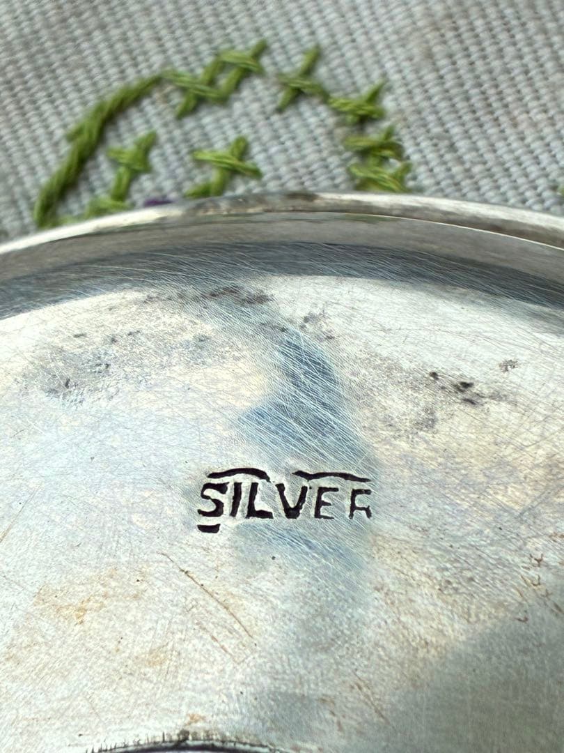 bluesky　アンティーク　シルバー　プレート　お皿　トレイ　銀製品