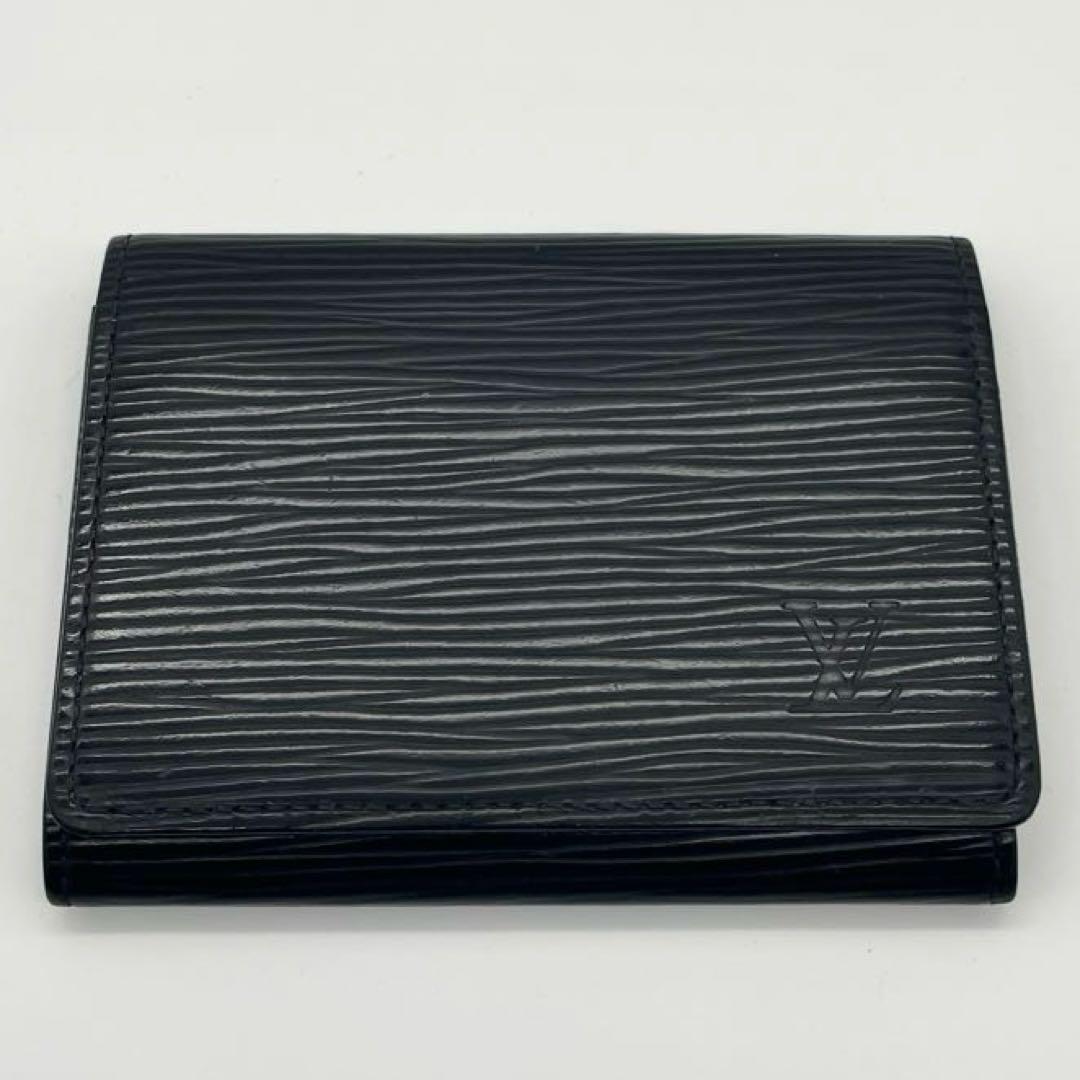 極美品✨ルイヴィトン カルトドゥヴィジット エピ ノワール 黒 名刺入れ