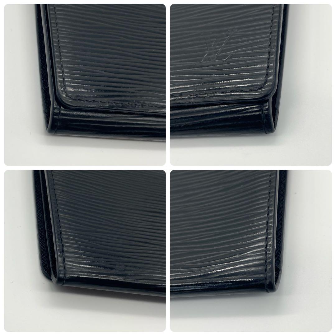 極美品✨ルイヴィトン カルトドゥヴィジット エピ ノワール 黒 名刺入れ