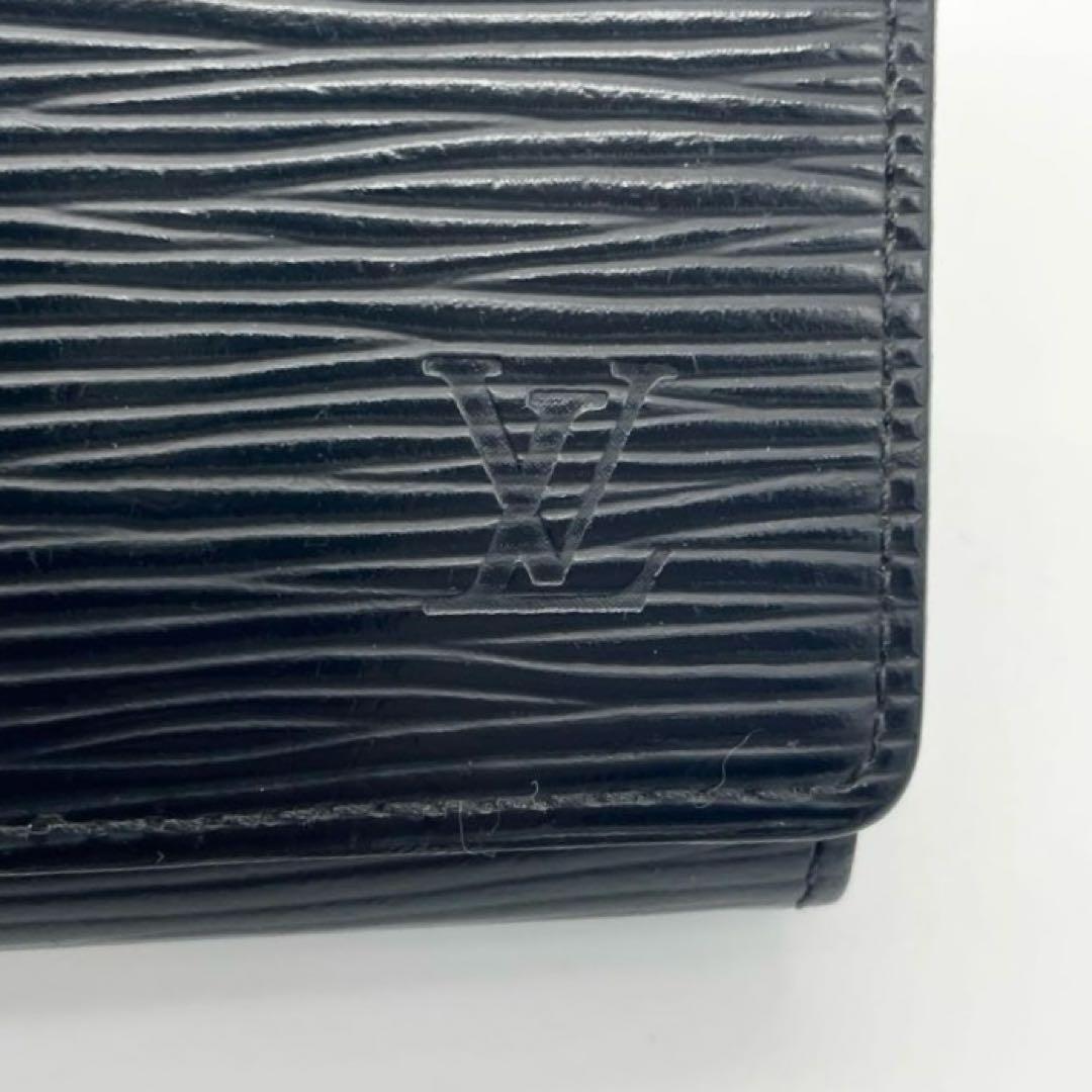 極美品✨ルイヴィトン カルトドゥヴィジット エピ ノワール 黒 名刺入れ