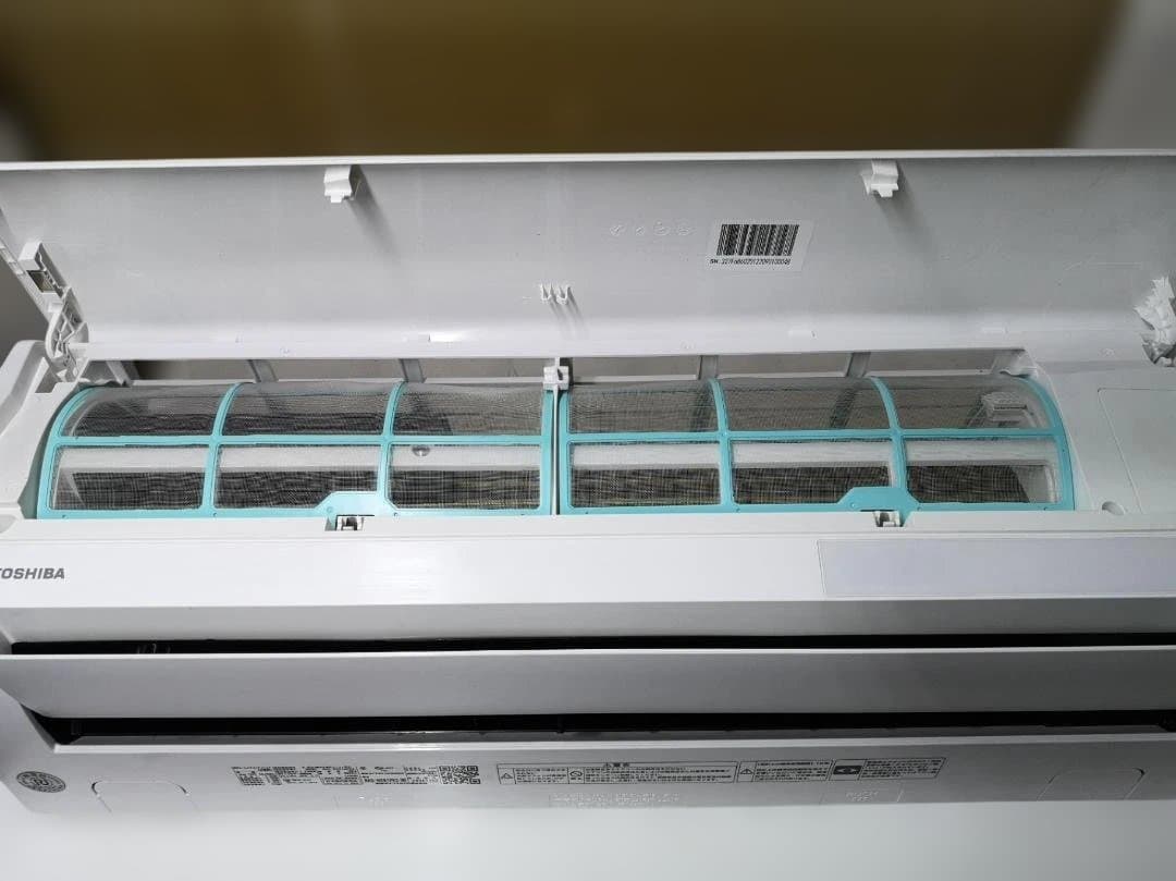 神奈川県内は無料工事、配送付き、室外機セット)東芝10畳 2022年式 保証あり